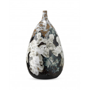 Collage Large Vase Black, Brown, Off-White & Beige Ceramic