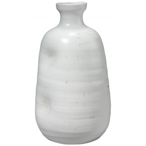 Dimple Vase Matte White Ceramic
