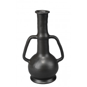 Horton Handled Vase Black