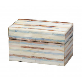 Roosevelt Blue Mother of Pearl Decorative Box, Small