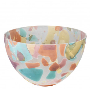 Watercolor Large Bowl Pastel Multi Colored