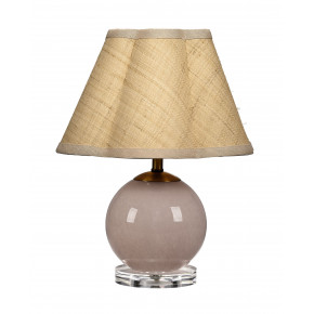 Dottie Blown Glass Table Lamp, Pink