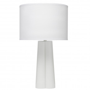 Clover Table Lamp White glass