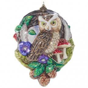 Woodland Owl Wreath Ornament
