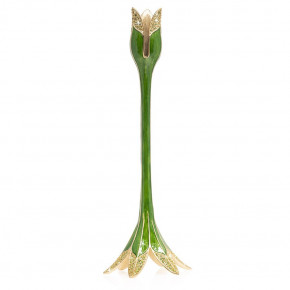 Ambrosius Tulip Tall Candle Stick Holder Fern Green (Special Order)