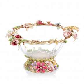Dutch Floral Glass Bowl (Special Order)