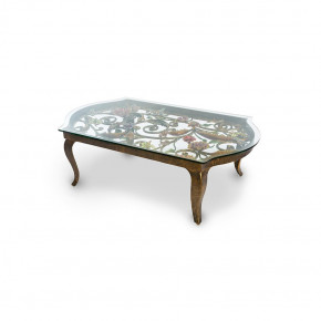 Everett Floral & Scroll Coffee Table (Special Order)