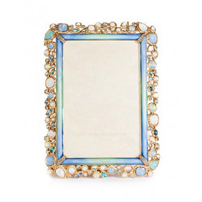 Emery Bejeweled 4" x 6" Picture Frame Blue