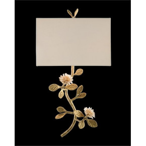 Quartz Flower Single-Light Wall Sconce