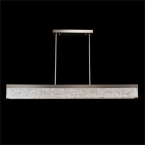 Boreal Horizontal Chandelier, Nickel