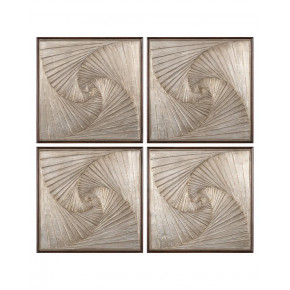 Four-Panel Geometric Wall Art