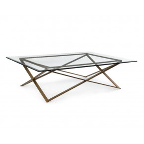 Constructivist Bronze Coffee Table