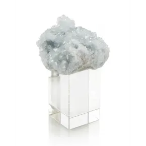 John-Richard Celestite Stone Coastal Clear Crystal Box