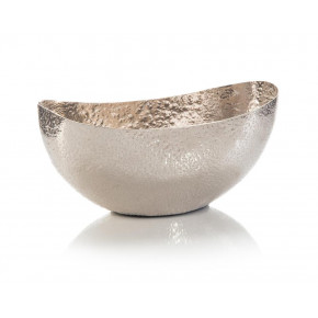 Oval Bowl in Weathered Silver