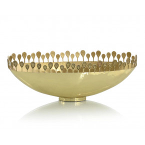 Polished Brass Oval Crown Bowl I