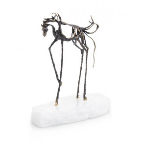Sculptural Horse on Selenite