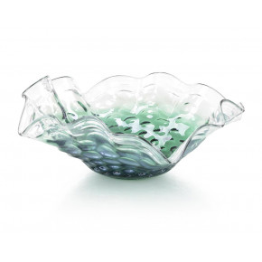 Emerald Green Handblown Glass Bowl