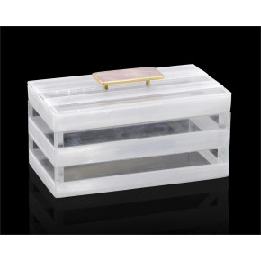 Selenite and Glass Box