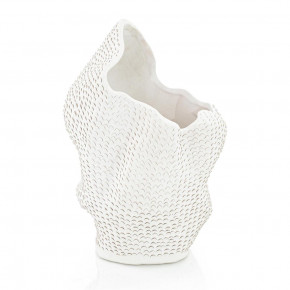 Giardenia White Porcelain Vase II 15.75"H X 10.5"W X 9.5"D