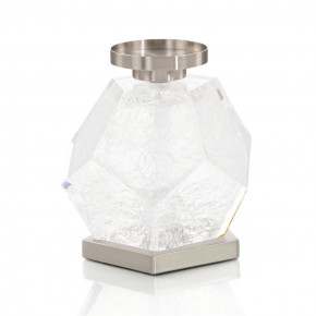 Faceted Acrylic Candleholder I 8"H X 8"W X 8"D