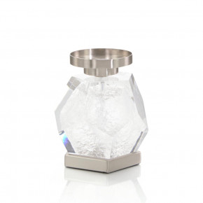 Faceted Acrylic Candleholder II 7"H X 5.75"W X 5.75"D