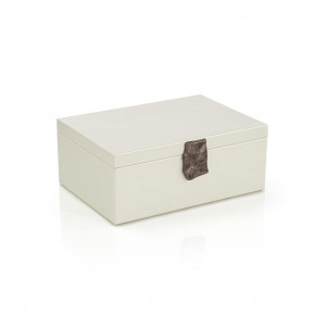Opal Linx Vegan Leather Box Large 5.5"H x 14"W x 10"D