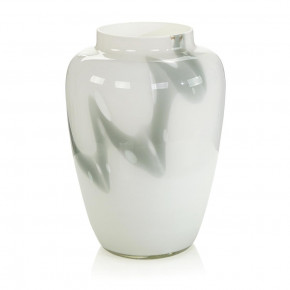 Smoke Dance Glass Vase Large 14.75"H x 10.25"W x 10.25"D