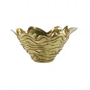 Lagen Bowl, Polished Brass