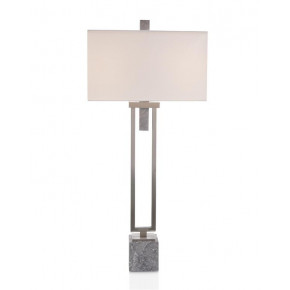 Stately in Grey Marble Table Lamp