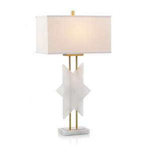Sculpted Alabaster Table Lamp