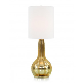 Brushed Brass Waves Table Lamp