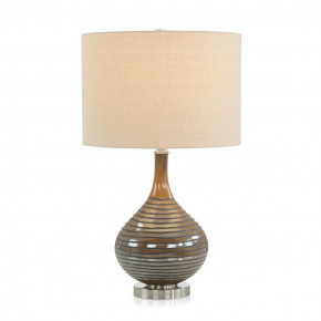 Chestnut Brown Table Lamp 27.5"H