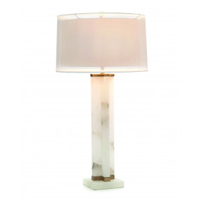 Alabaster Cross Table Lamp