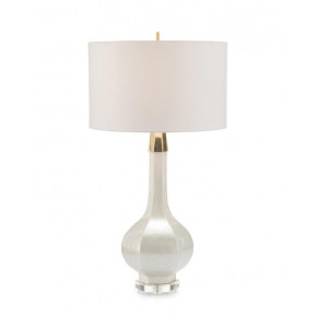 Pearlized Urn Table Lamp