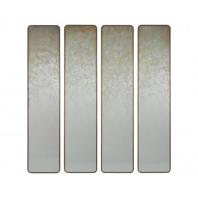 Set of Four Pastelle Rectangular Wall Panel Mirrors