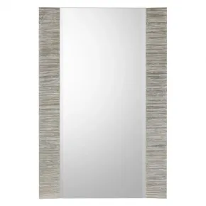 Silver Boundaries 60.25"H X 40.75"W X 2"D Rectangular Mirror