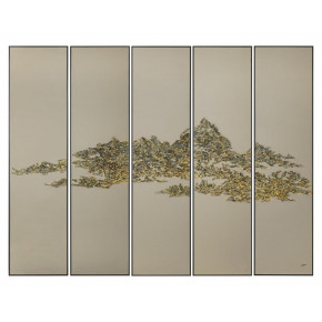 Teng Fei's Altitude (Set of Five) Original Art Wall Décor