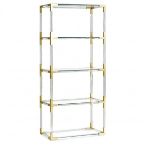 Jacques Etagere Brass