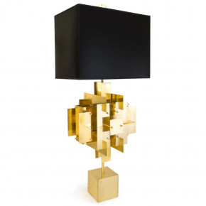 Puzzle Table Lamp Brass