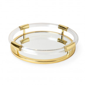 Jacques Round Tray Brass
