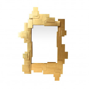 Puzzle Accent Rectangular Mirror