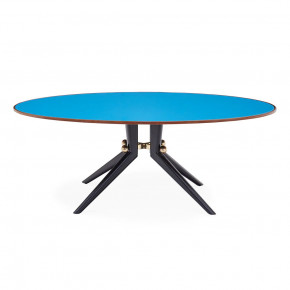 Trocadero Dining Table Turquoise