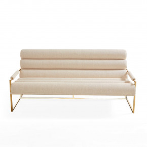 Channeled Goldfinger Apartment Sofa