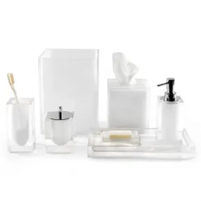 Hollywood Bath Accessories Clear