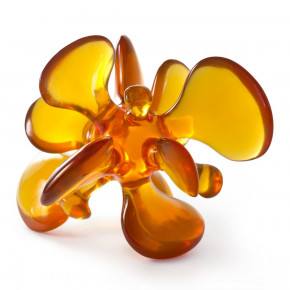 Acrylic Amoeba Sculpture Orange