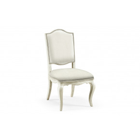 White Undulatus Dining Side Chair