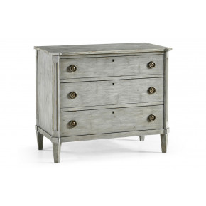 Timeless Aeon Swedish Drawer Chest in Antiqued Grey 38"