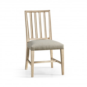 Timeless Umbra Swedish Side Chair in Bleached Walnut