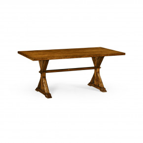 Casually Country Casual Walnut Dining Table