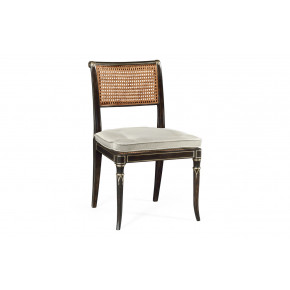 Linden Charcoal Wash Dining Side Chair by William Yeoward